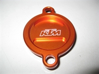 KTM Orange aludæksel til oliefilter
